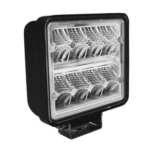 FOCO AUXILIAR COM 16 LEDS 24W QUADRADO DE LUZ DISPERSA