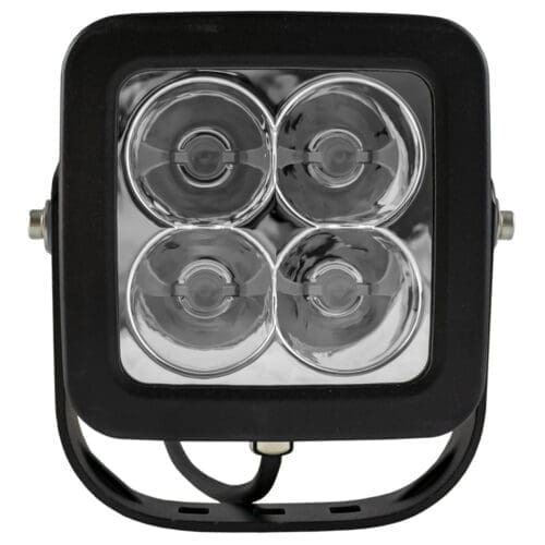 FOCO AUXILIAR COM 4LEDS 40W QUADRADO DE LUZ CONCENTRADA