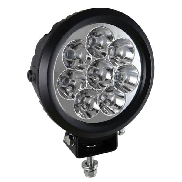 FOCO AUXILIAR COM 8LEDS 80W  DE LUZ REDONDO CONCENTRADA - Image 2