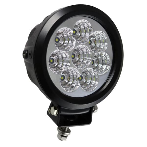 FOCO AUXILIAR COM 8LEDS 80W  DE LUZ REDONDO DISPERSA - Image 2