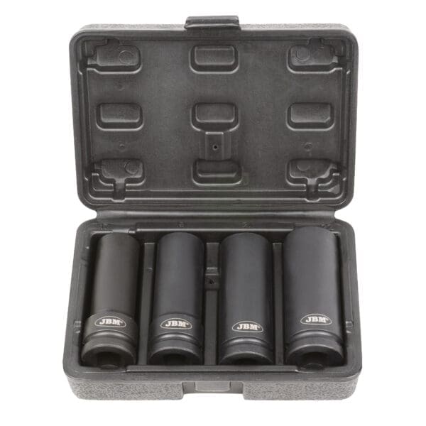 KIT DE 4 CHAVES DE IMPACTO PARA PARAFUSOS DE SEGURIDADE