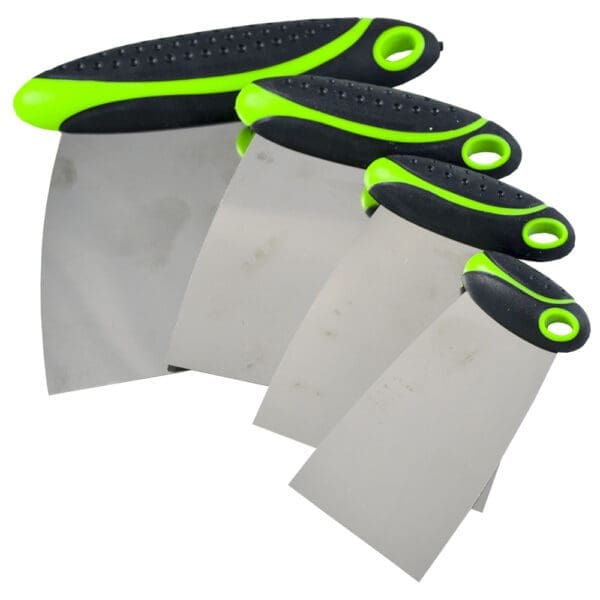 KIT DE 4 ESPÁTULAS DE AÇO