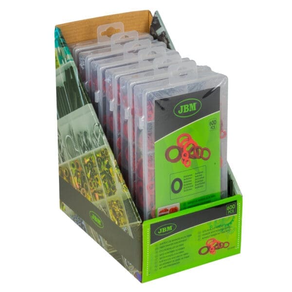 SORTIMENTO DE ANILHAS DE FIBRA 600 PEÇAS - Image 4