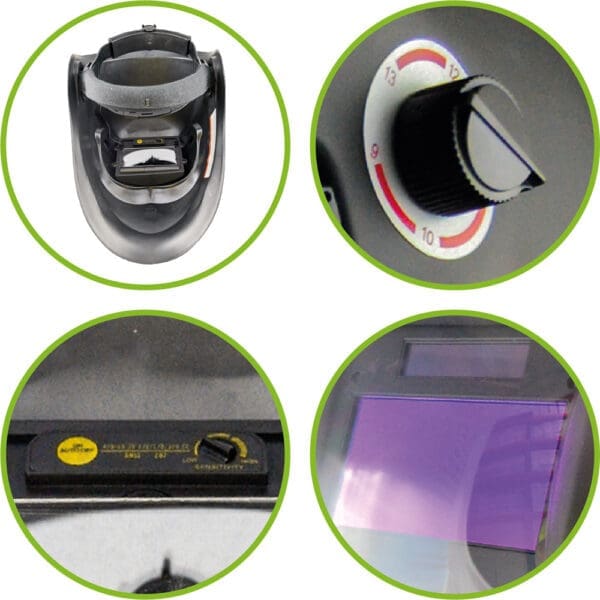 CAPACETE PARA SOLDAGEM COM REGULADOR MANUAL - Image 3