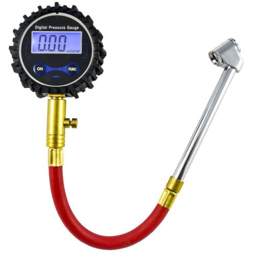 MEDIDOR DE PRESSÃO DE PNEUMÁTICOS DIGITAL COM TUBO (0-15BAR)