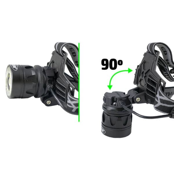LANTERNA DE CABEÇA 800 LM (COB + CREE) - Image 3