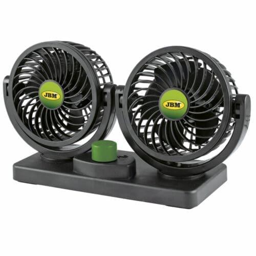 VENTILADOR DUPLO DE CARRO 4" - 12 V