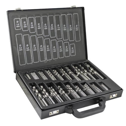 BROCA ESPIRAL SET HSS 4341, 1-10 MM