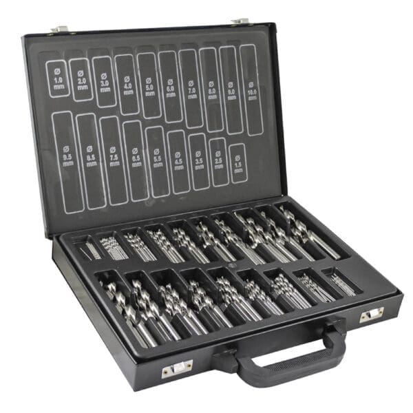 BROCA ESPIRAL SET HSS 4341, 1-10 MM