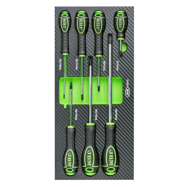 KIT DE 7 CHAVES CRUZ - FIBRA DE CARBONO