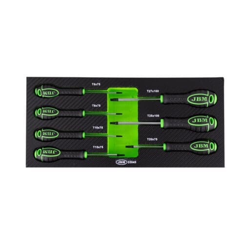 KIT DE 7 CHAVES TORX COM MÓDULO DE CARBONO EVA