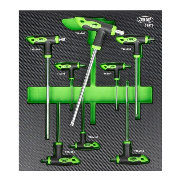 CONJUNTO DE 8 CHAVES TORX EN “T” - Image 2