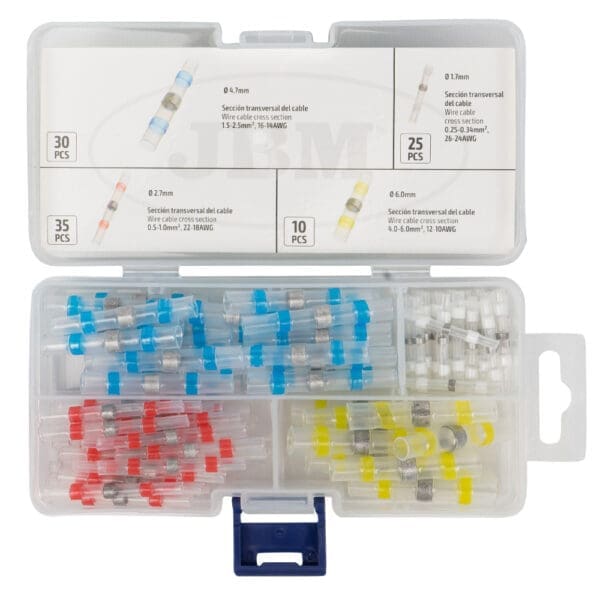 ESTOJO DE MANGAS DE SOLDA TERMOENCOLHÍVEIS 100PCS - Image 3