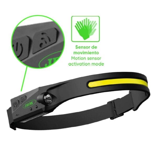 LANTERNA LED DE CABEÇA COB - Image 2