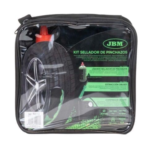 KIT DE REPARAÇÃO DE PNEUS - COMPRESSOR DE LÍQUIDO DE AR