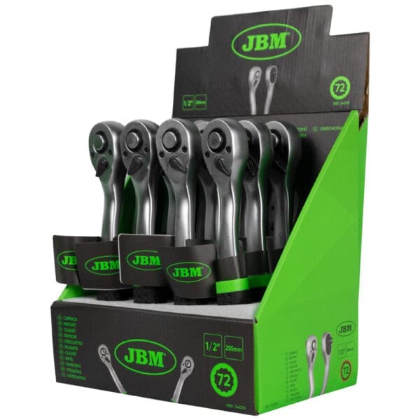 ROQUETE DE 72 DENTES – 1/2" 255MM COM ACABAMENTO ZINCADO - Image 3