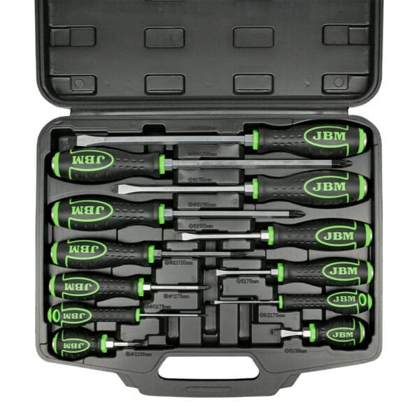 KIT DE 12 CHAVES DE FENDA DE IMPACTO - Image 3