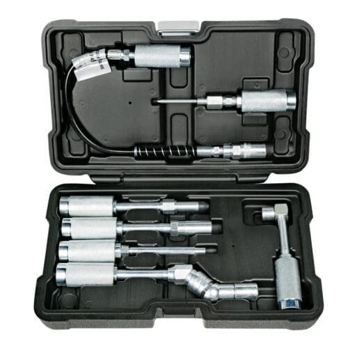 CONJUNTO COMPLETO DE ACESSÓRIOS PISTOLA DE LUBRIFICAÇÃO