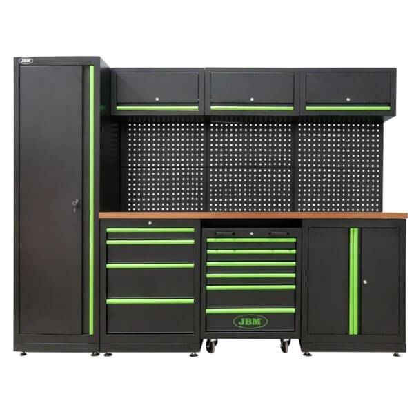 CONJUNTO DE MÓVEIS MODULARES PARA OFICINA (18 PCS) +KIT DE 4 MÓDULOS DE CARBONO EVA PARA FERRAMENTAS - Image 2