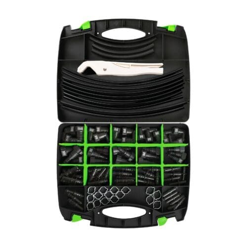 CONJUNTO DE CONECTORES E TUBOS DE COMBUSTÍVEL (95 PÇS)