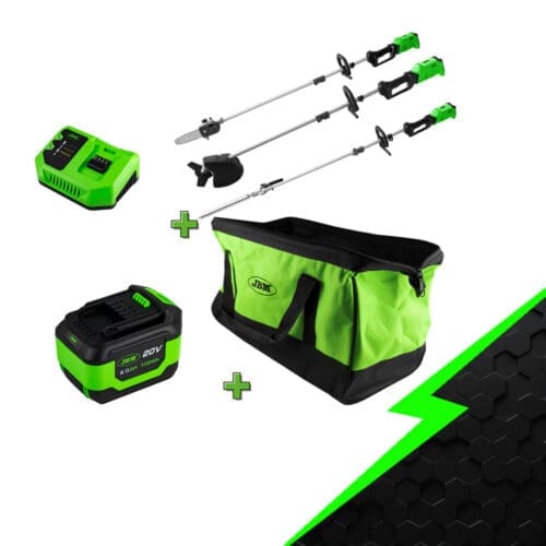 PROMO 60040 MÁQUINA DE JARDIM MULTIFUNCIONAL ELÉTRICA + 60015 + 60016 + 53782