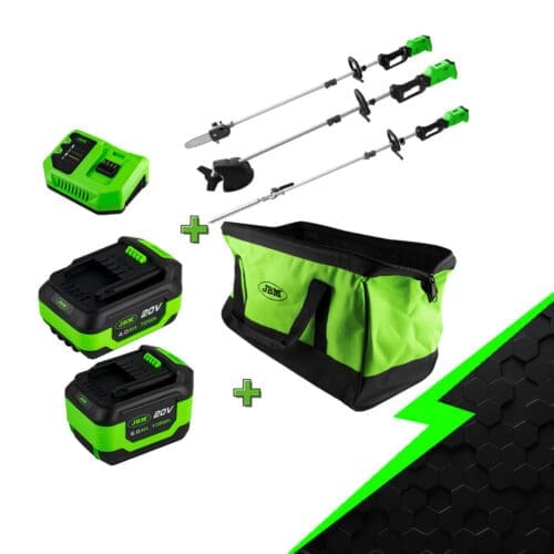 PROMO 60040 MÁQUINA DE JARDIM MULTIFUNCIONAL ELÉTRICA + 60013 + 60015 + 60016 + 53782