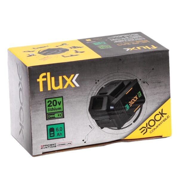 Bateria Li-Ion 20V 6,0Ah Exock Flux - Image 8