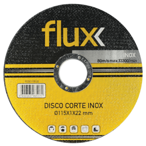 Disco Corte Inox 230x2x22,2mm Flux