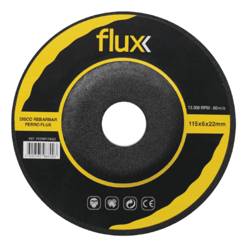 Disco Rebarbar Ferro 230x6x22mm Flux