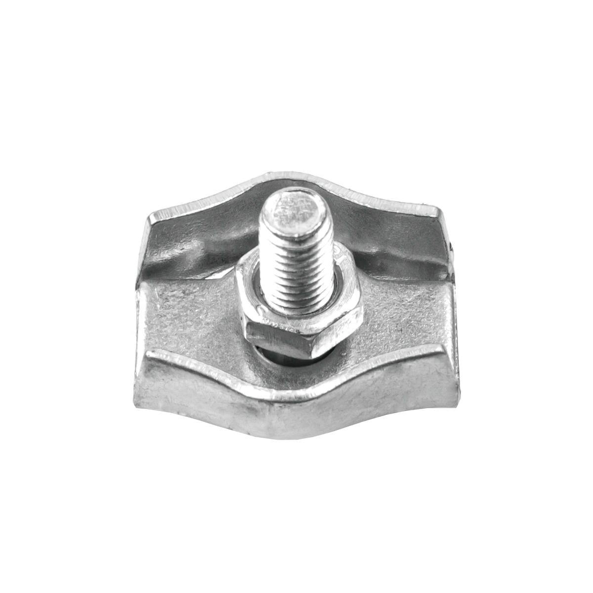 GRAMPO CABO AÇO SIMPLES 4MM
