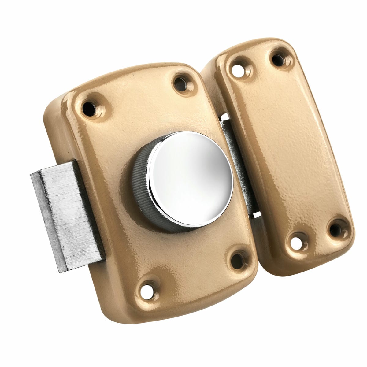 FECHADURA SOBREPONER ESMALTADA HANDLOCK COM MAÇANETA