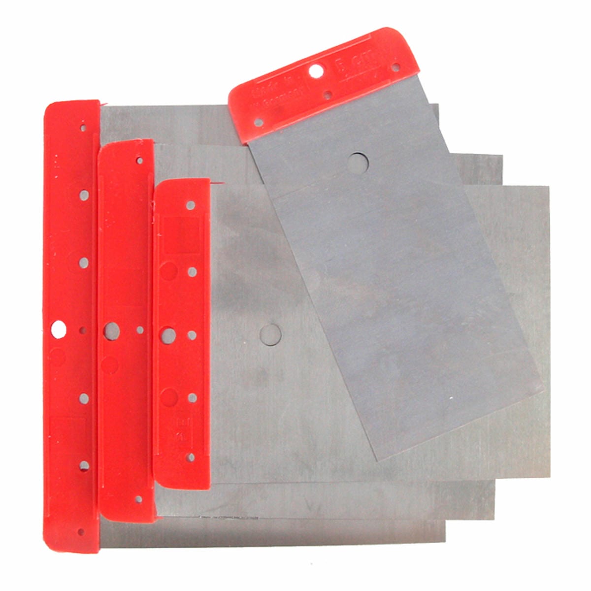 CONJUNTO ESPÁTULAS CARROCEIRO STEIN METÁLICAS 4 PEÇAS