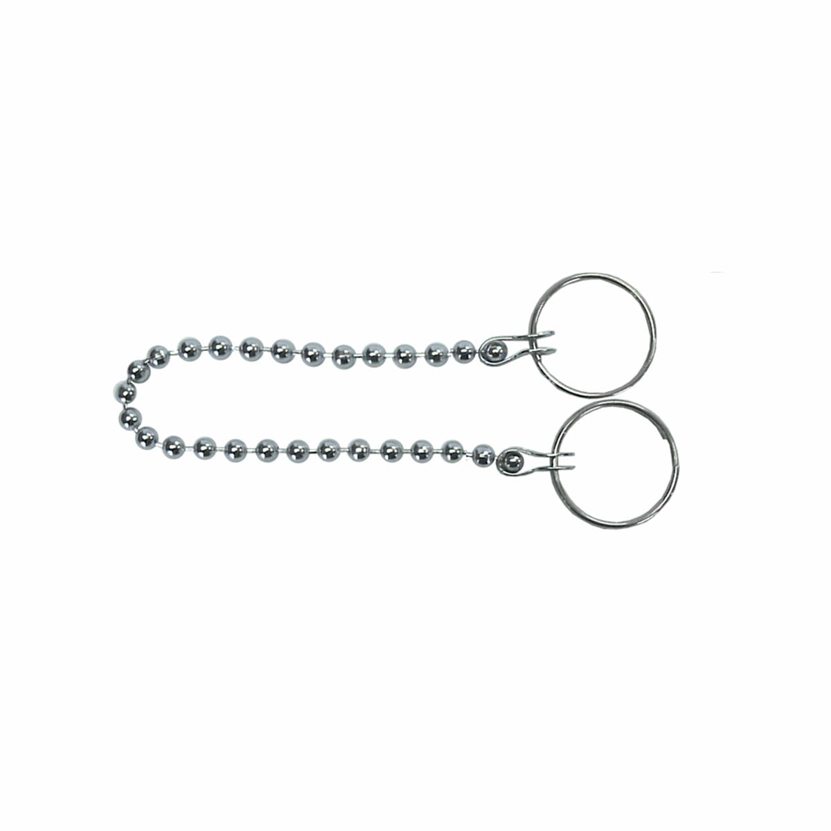 CORRENTINHA BOLAS CROMADA 25 CM