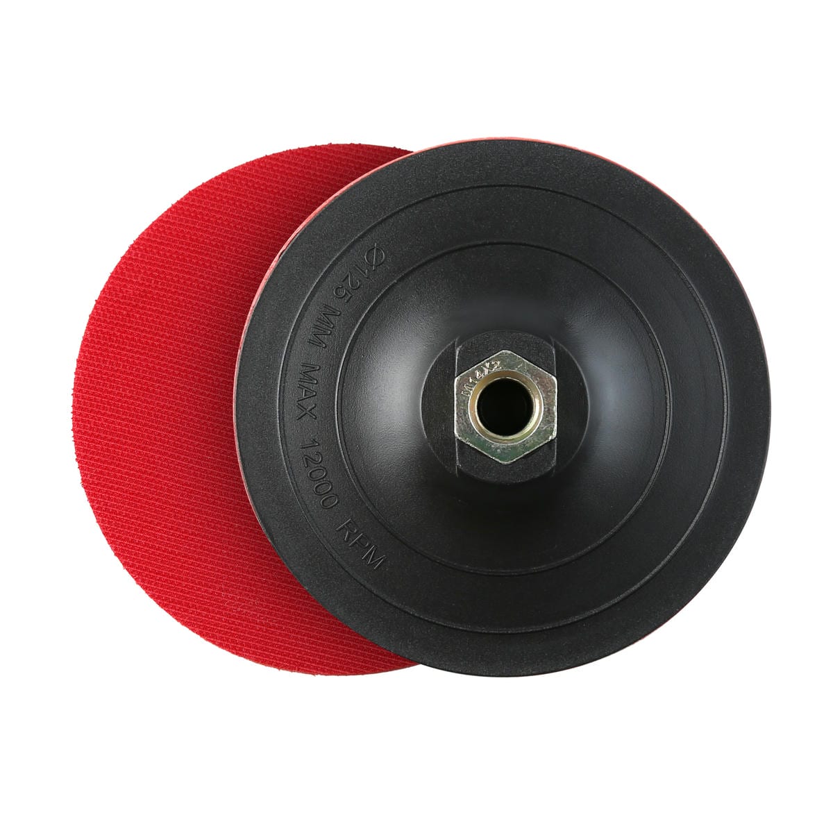 DISCO BORRACHA STEIN 125 MM PARA BERBEQUIM ESPIGA 8MM