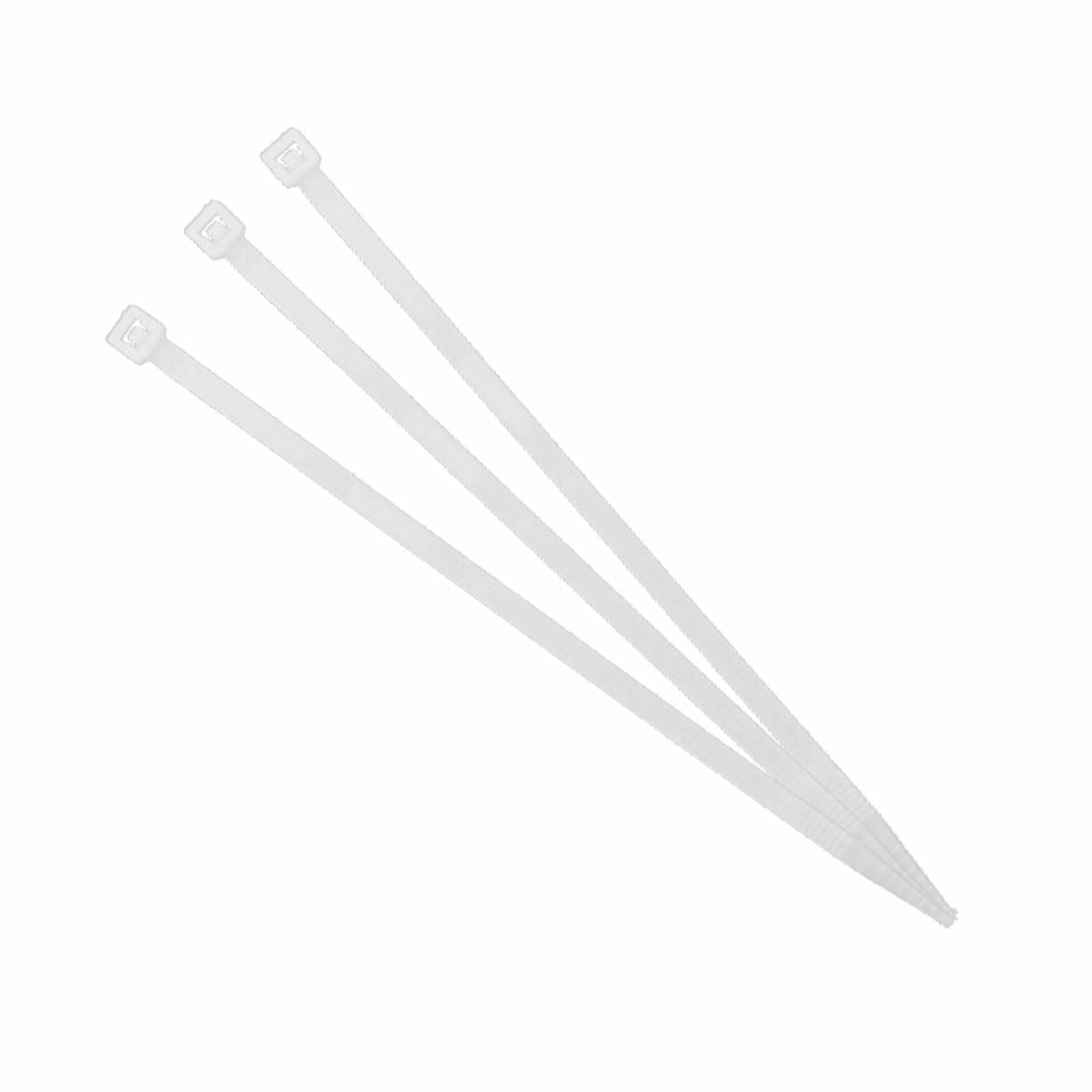BRAÇADEIRA NYLON ONLEX TRANSPARENTE 4,5x280MM (100 UNIDADES)