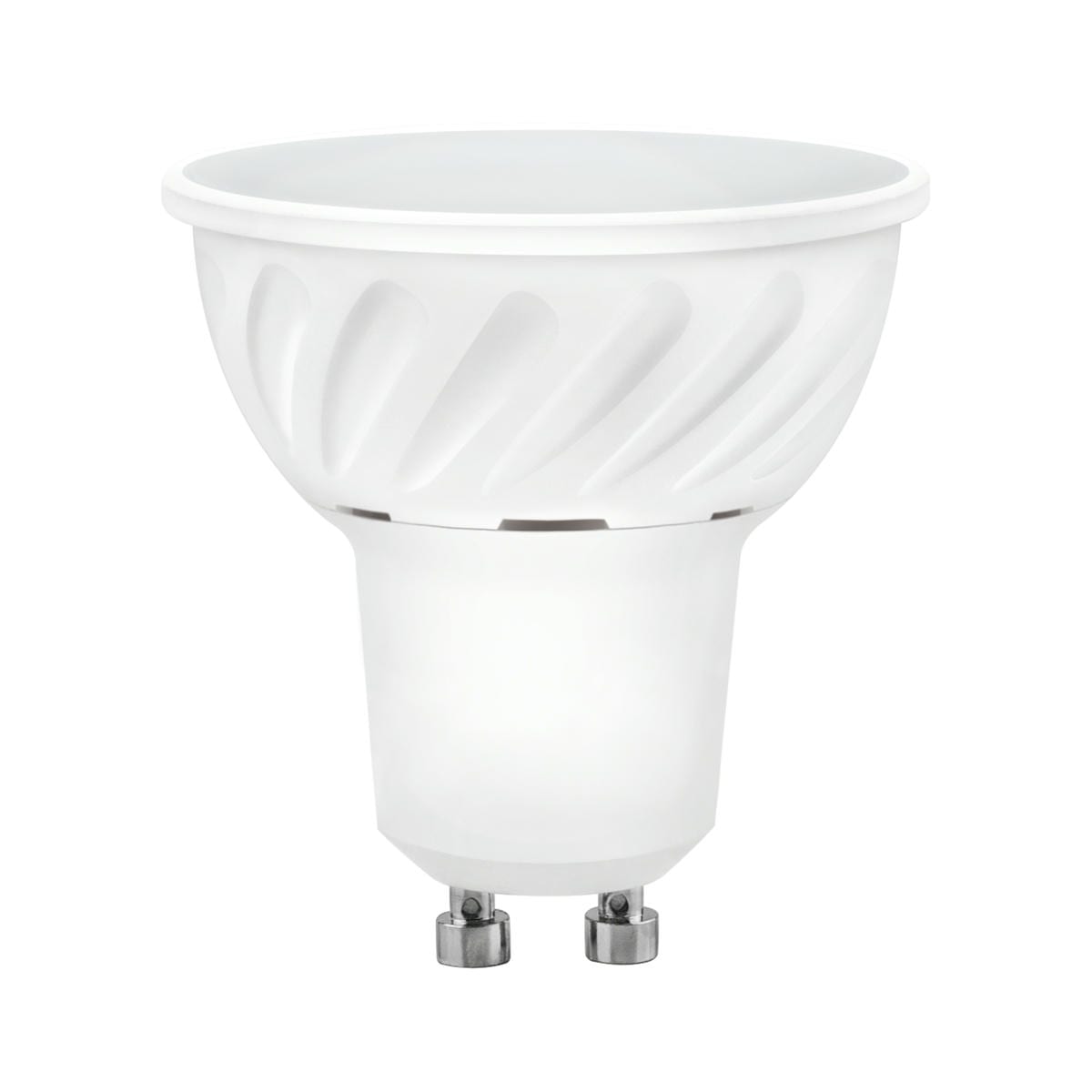 LÂMPADA LED DICROICA MATEL ALUMÍNIO FUNDIDO GU10 8W QUENTE