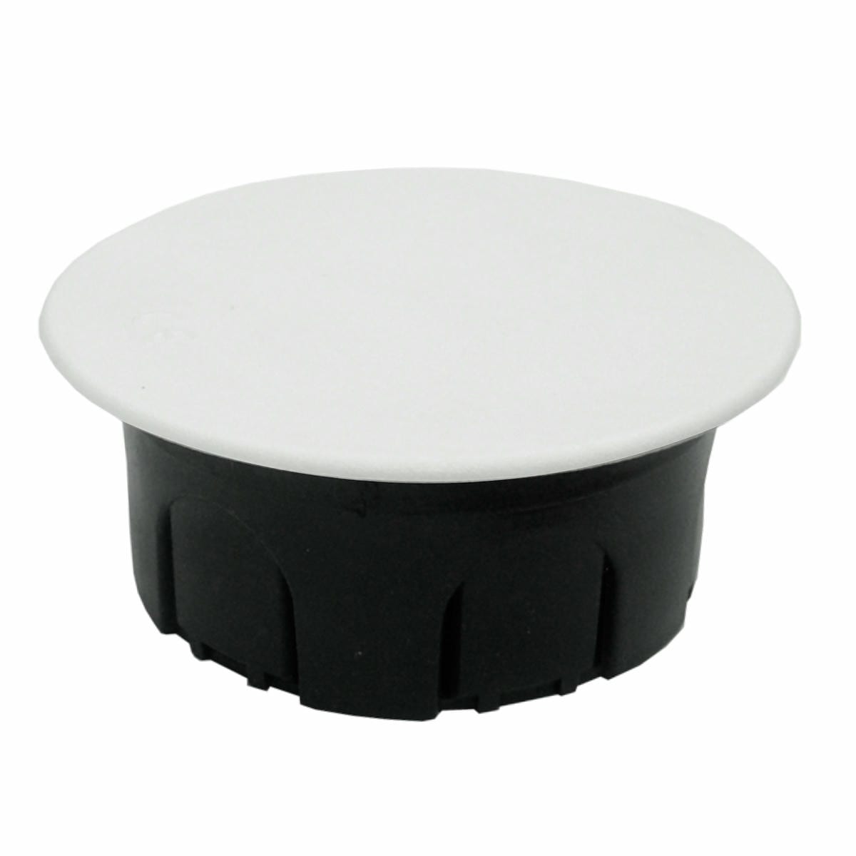 CAIXA DE EMENDA REDONDA ONLEX COM TAMPA 80x40 MM