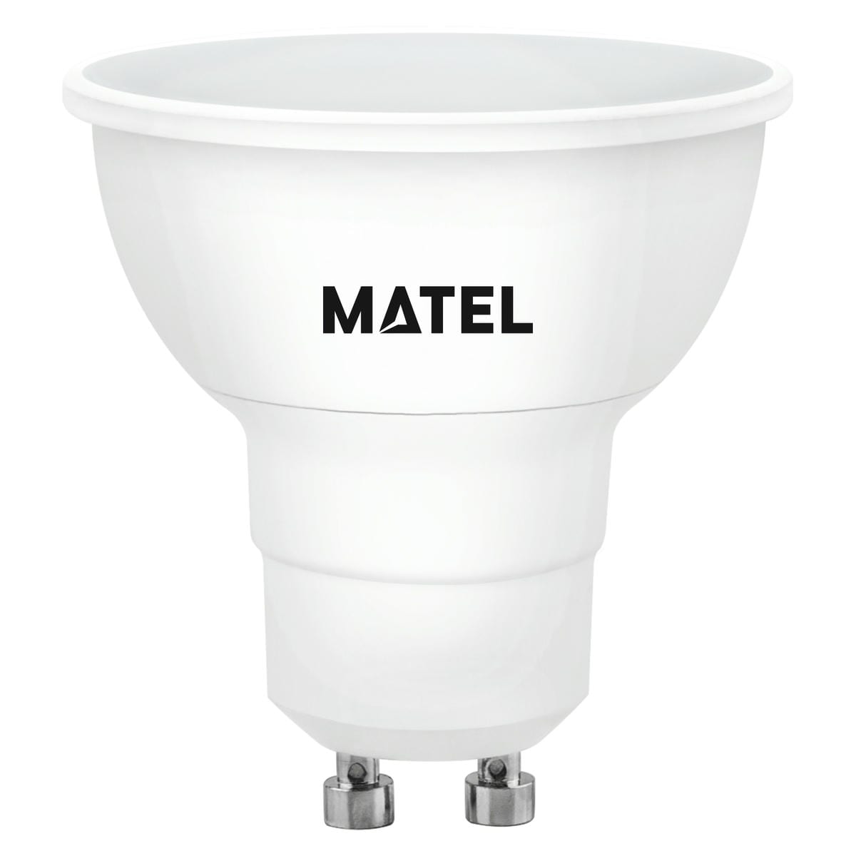 LÂMPADA LED MATEL GU10 REGULÁVEL 8W FRIA