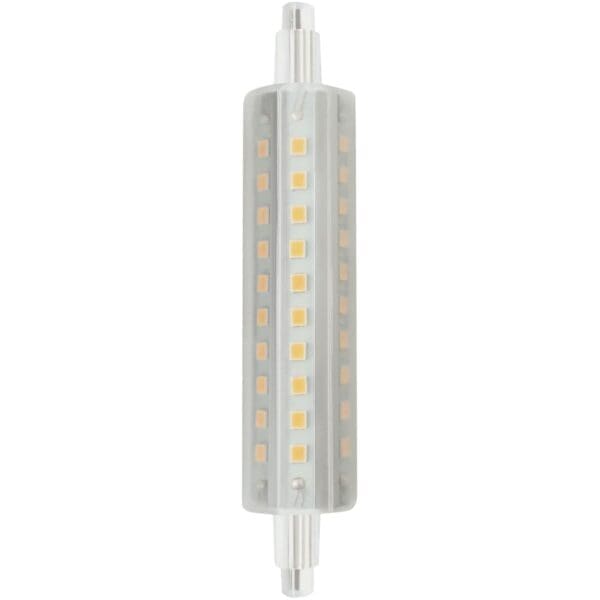 LÂMPADA LED LINEAR MATEL 118MM R7S 12W QUENTE