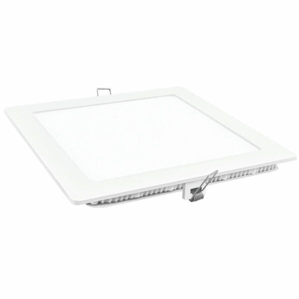 DOWNLIGHT LED QUADRADO BRANCO MATEL 18W NEUTRA