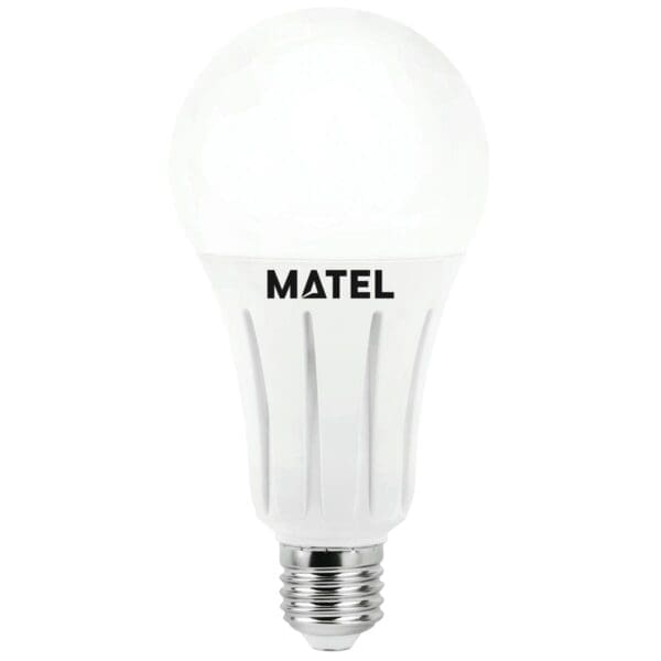 LÂMPADA LED PADRÃO MATEL E27 ALUMÍNIO 18W QUENTE