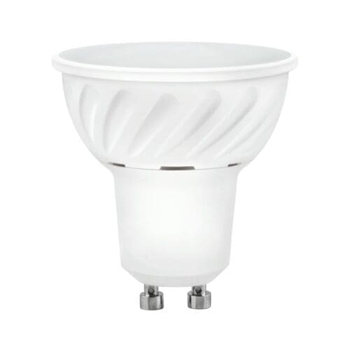 LÂMPADA LED DICROICA MATEL ALUMÍNIO FUNDIDO GU10 10W QUENTE