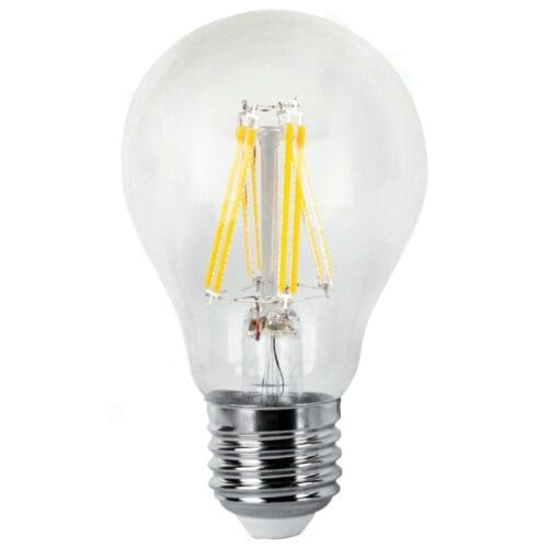 LÂMPADA LED FILAMENTO PADRÃO MATEL E27 A60 4W FRIA CLARA