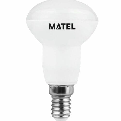 LÂMPADA LED REFLETORA MATEL E14 R50 6W NEUTRA