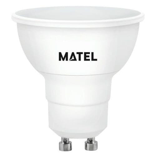 LÂMPADA LED MATEL GU10 REGULÁVEL 5W QUENTE