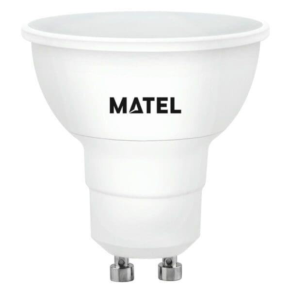 LÂMPADA LED MATEL GU10 REGULÁVEL 5W QUENTE