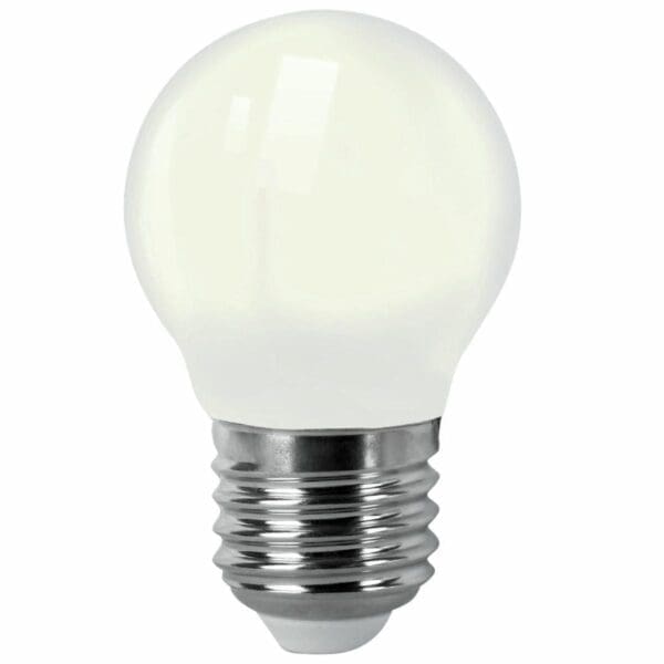 LÂMPADA LED FILAMENTO ESFÉRICA MATEL G45 E27 4W QUENTE OPAL