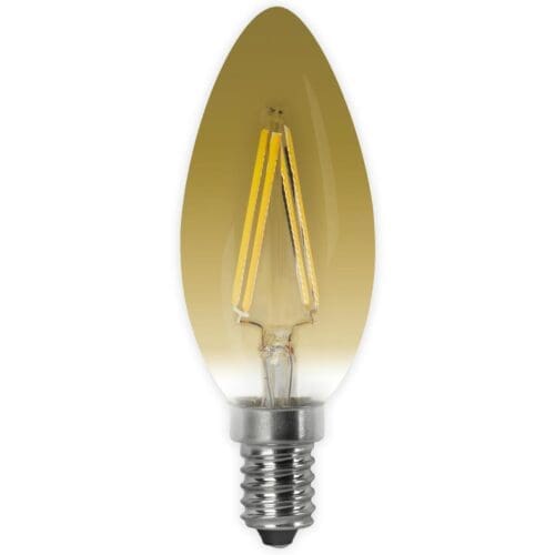 LÂMPADA LED VELA VINTAGE FILAMENTO MATEL E14 4W