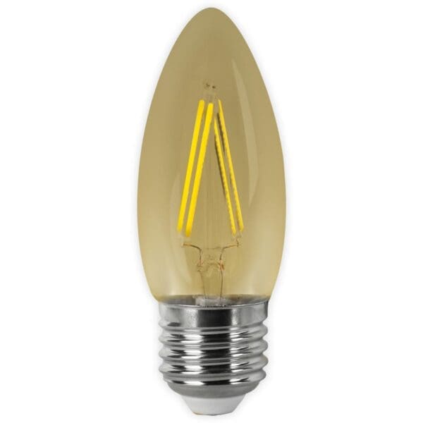 LÂMPADA LED VELA VINTAGE FILAMENTO MATEL E27 4W