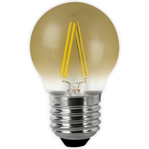 LÂMPADA LED ESFÉRICA VINTAGE FILAMENTO MATEL E27 4W